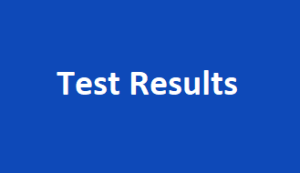 Testresults
